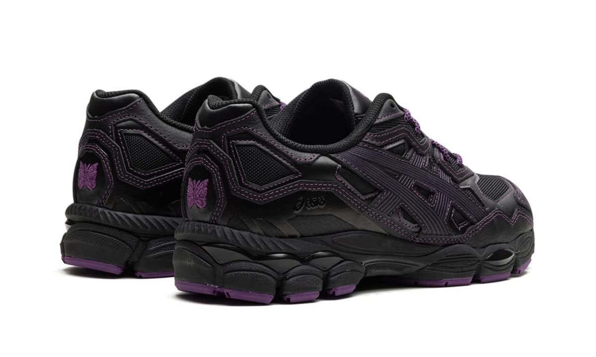 Gel-NYC Needles Black Purple - MNR Sneakers