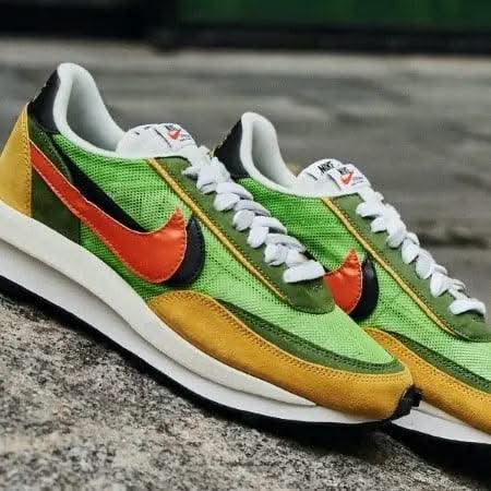 LD Waffle Sacai Green Multi - MNR Sneakers