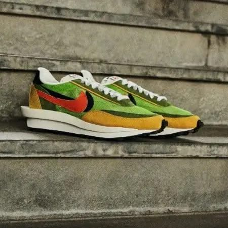 LD Waffle Sacai Green Multi - MNR Sneakers