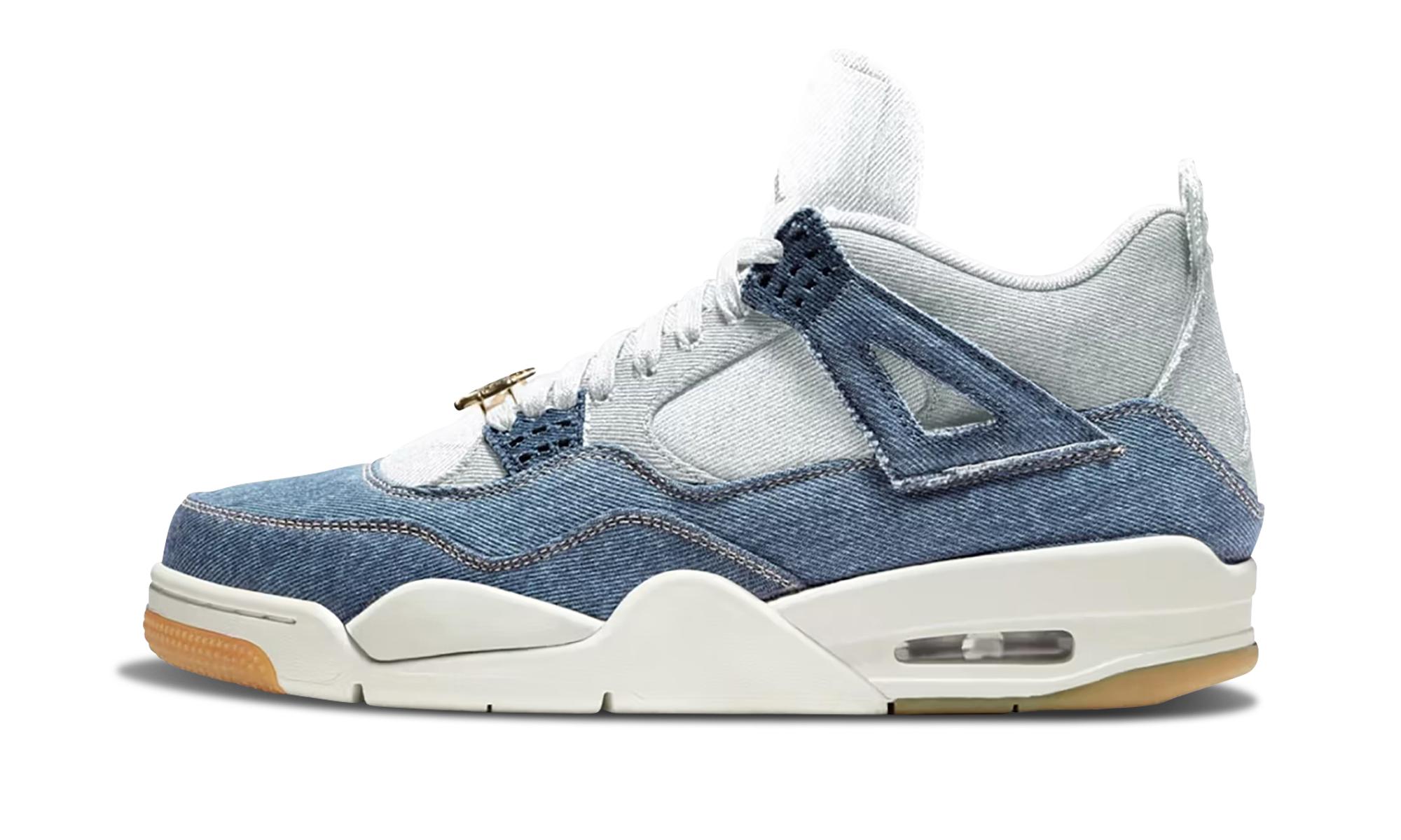 Air Jordan 4 Retro TEX Denim Worn Blue - IB6716-100
