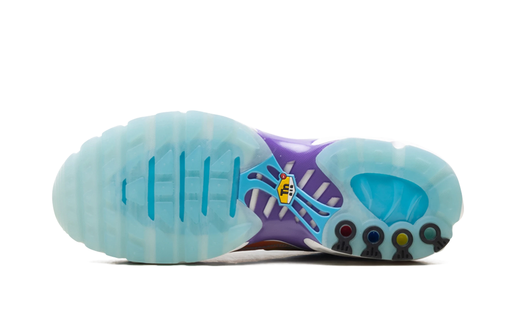 Semelle extérieure en caoutchouc de la Nike Air Max Plus Doernbecher Sergio Cano Marquez.