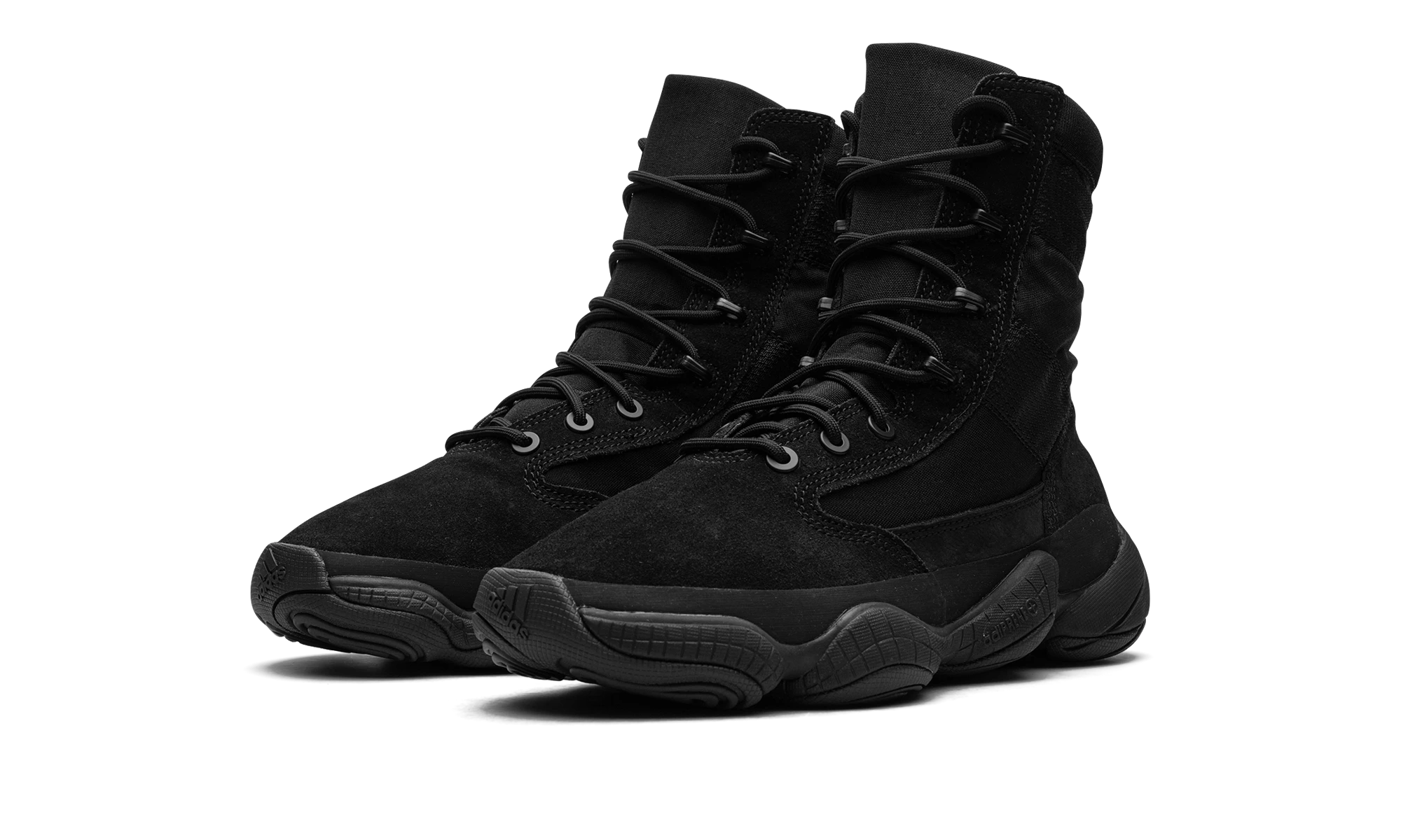 Paire de bottes Adidas Yeezy 500 High Tactical Boot Utility Black neuve et authentique avec boîte d'origine.