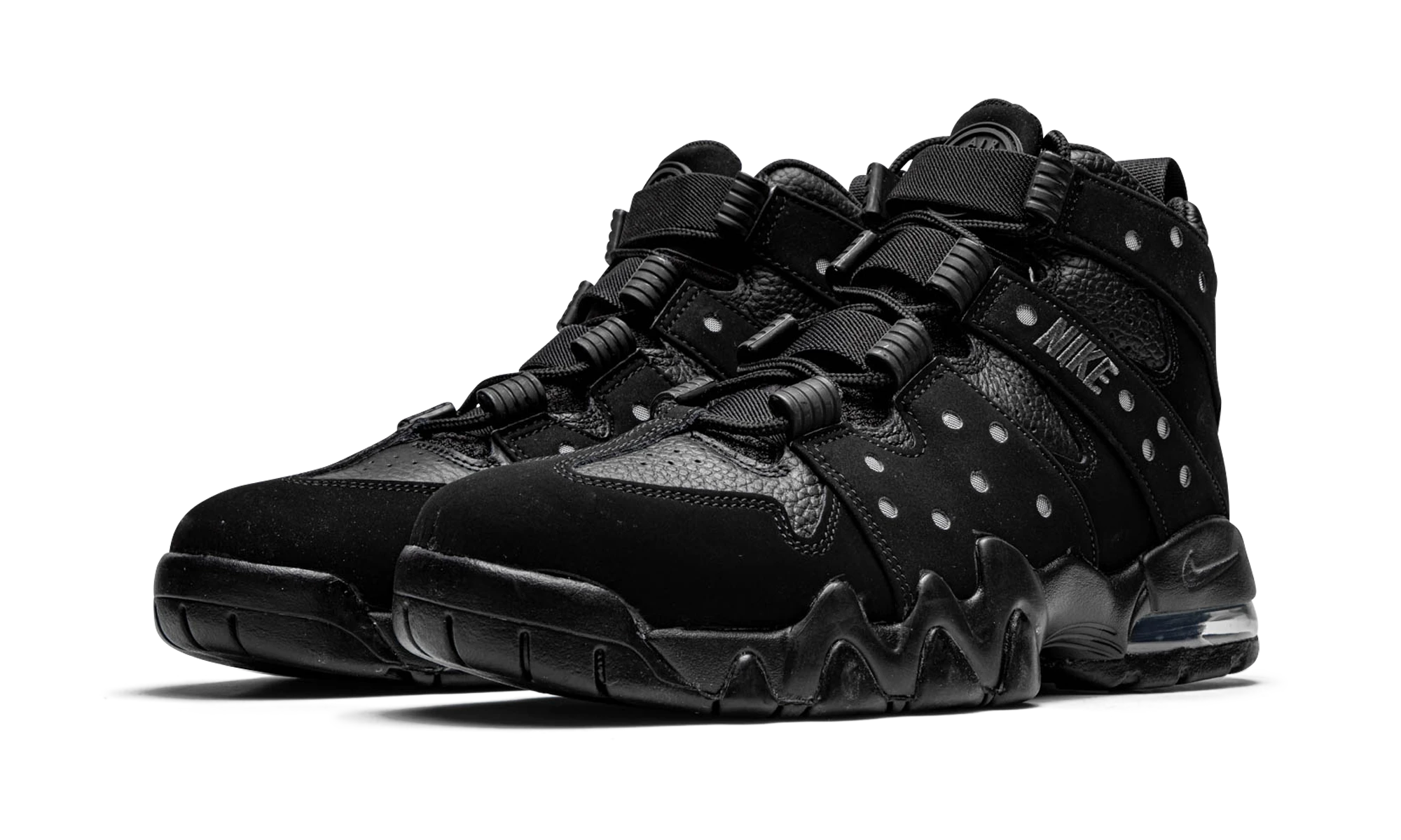Paire de sneakers Nike Air Max 2 CB '94 Triple Black neuve et authentique avec boîte d'origine.