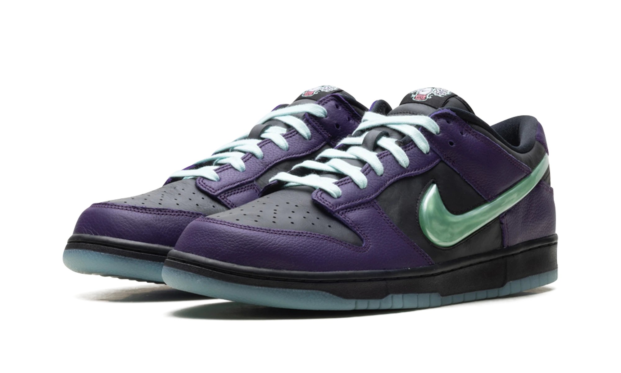 Paire de sneakers Nike Dunk Low LTD Wizard neuve et authentique avec boîte d'origine.