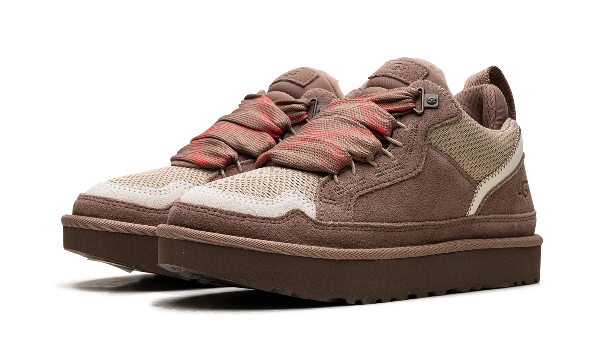 Paire de sneakers UGG Lowmel Rocky Oak neuve et authentique avec boîte d'origine.