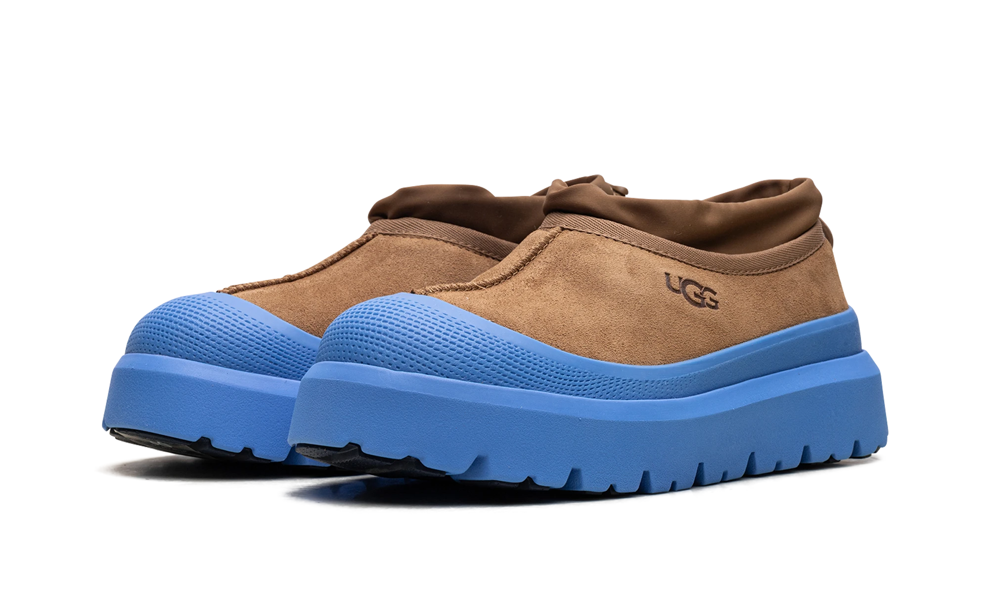 Paire de pantoufles UGG Tasman Weather Hybrid Slipper Chestnut Big Sky neuve et authentique avec boîte d'origine.