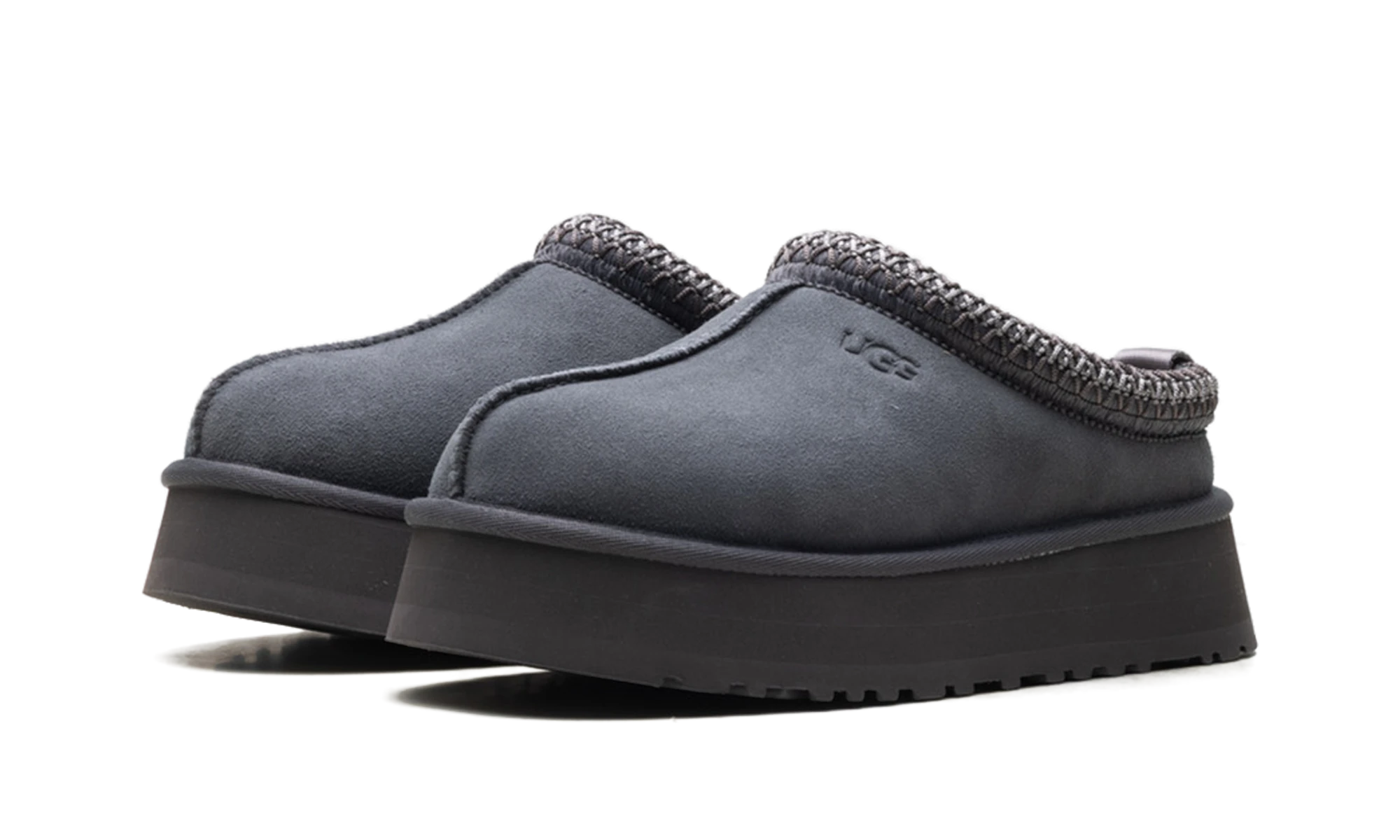 Paire de pantoufles UGG Tazz II Slipper Obsidian neuve et authentique avec boîte d'origine.