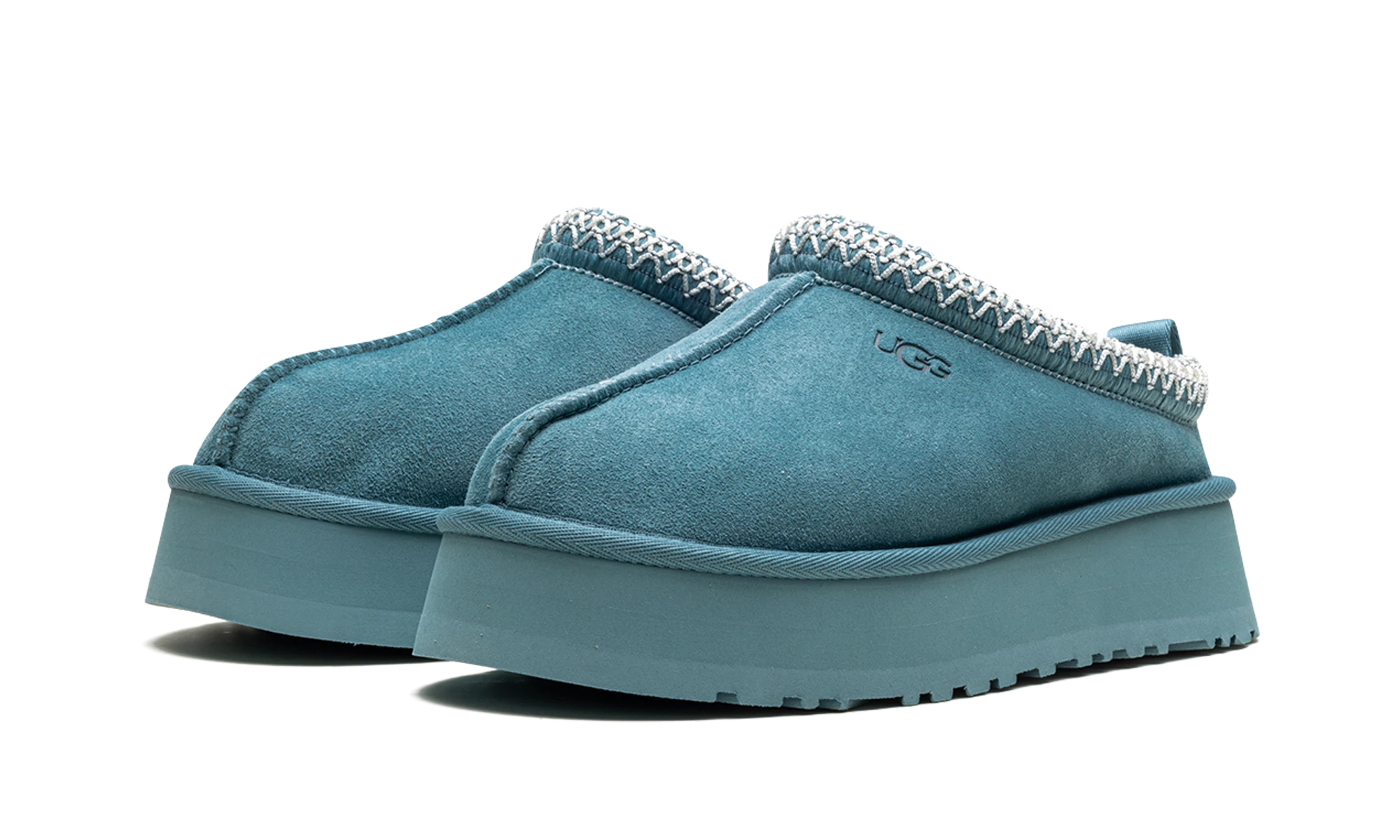 Paire de pantoufles UGG Tazz Slipper Deep Ice neuve et authentique avec boîte d'origine.