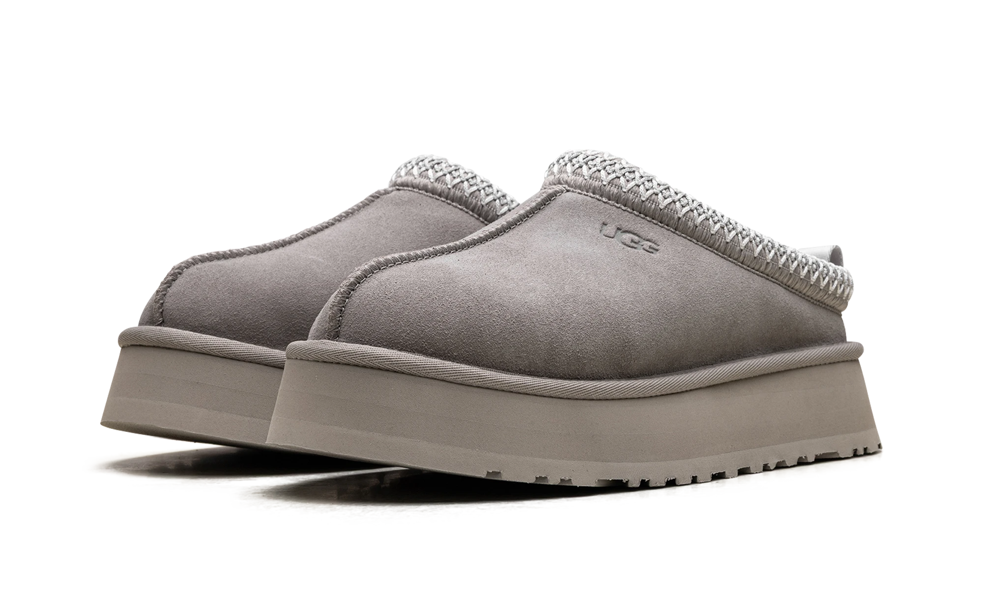 Paire de pantoufles UGG Tazz Slipper Pumice neuve et authentique avec boîte d'origine.