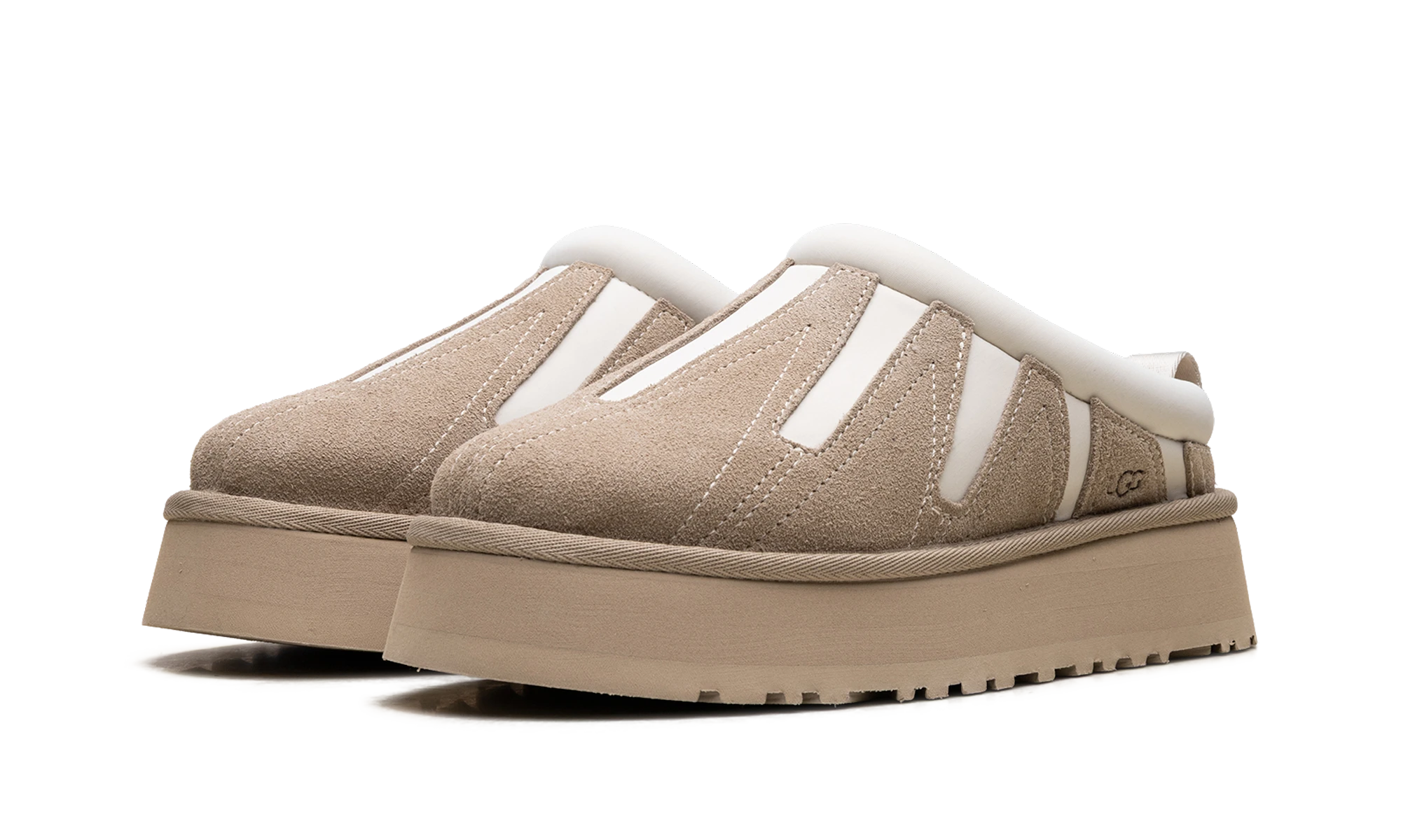 Paire de pantoufles UGG Tazz Sunwave Slipper Mustard Seed neuve et authentique avec boîte d'origine.