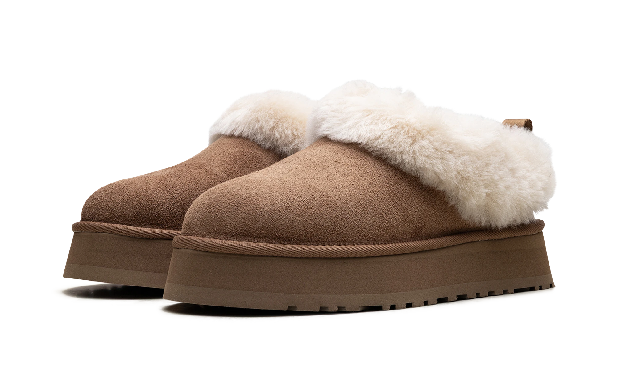 Paire de pantoufles UGG Tazzelle Slipper Chestnut neuve et authentique avec boîte d'origine.