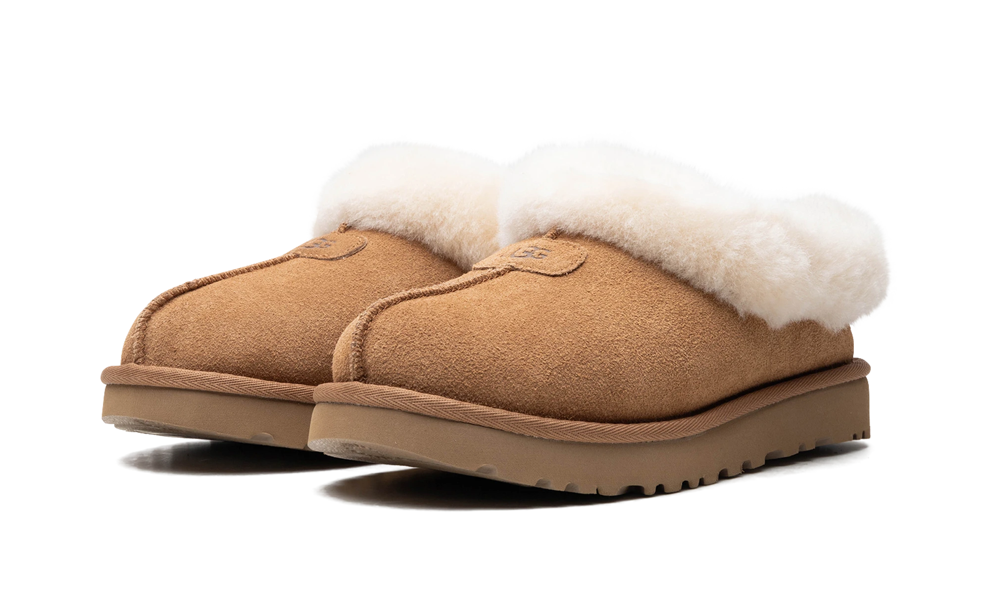 Paire de pantoufles UGG Tazzette Slipper Chestnut neuve et authentique avec boîte d'origine.