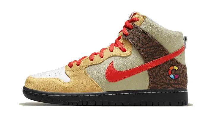 SB Dunk High Color Skates Kebab and Destroy