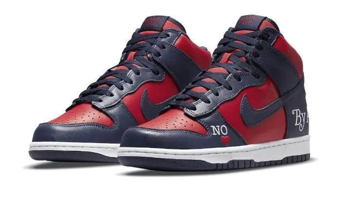 SB Dunk High Supreme By Any Means Navy