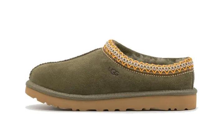 Tasman Slipper Burnt Olive Gum