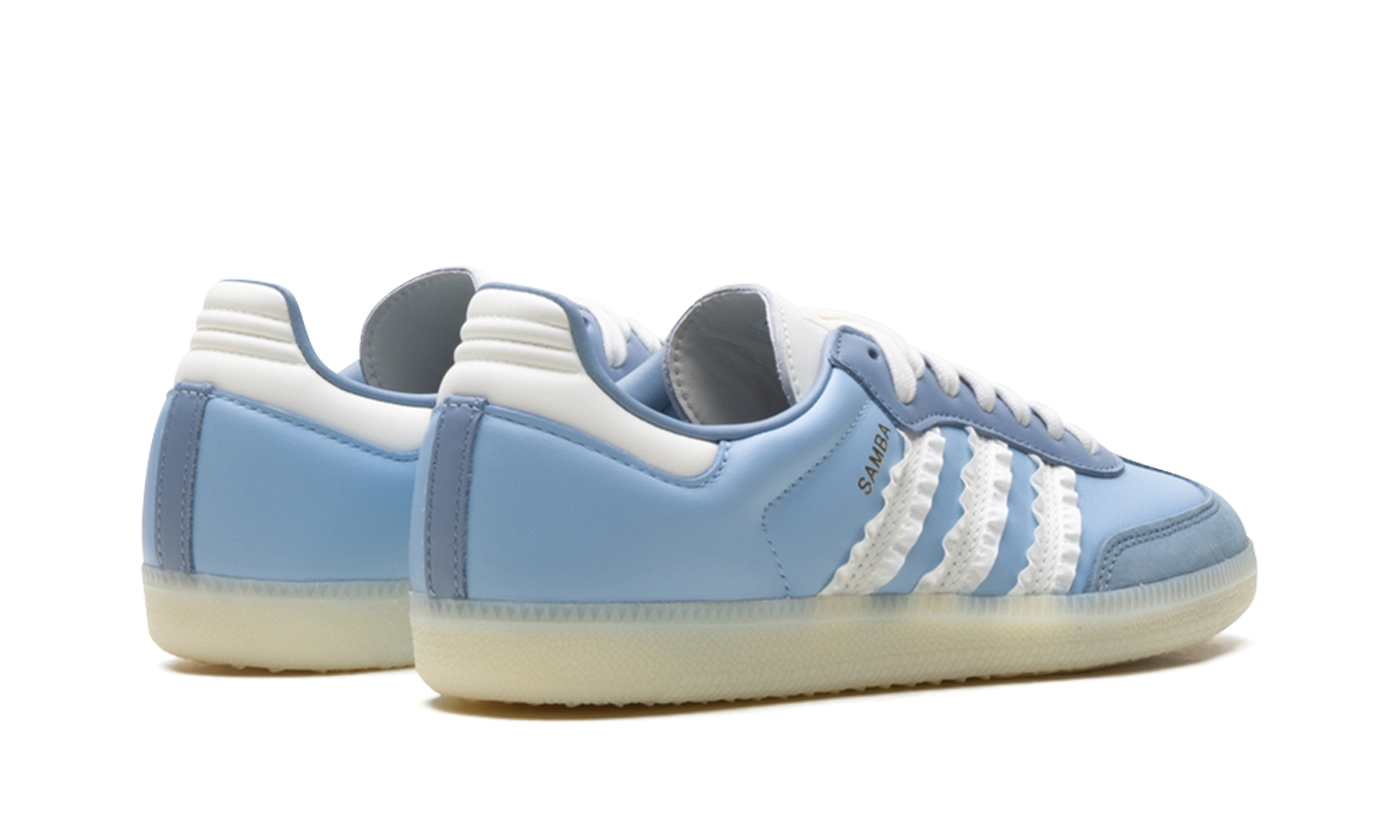 Samba Ruffle Stripes Pack Clear Sky - JR8829