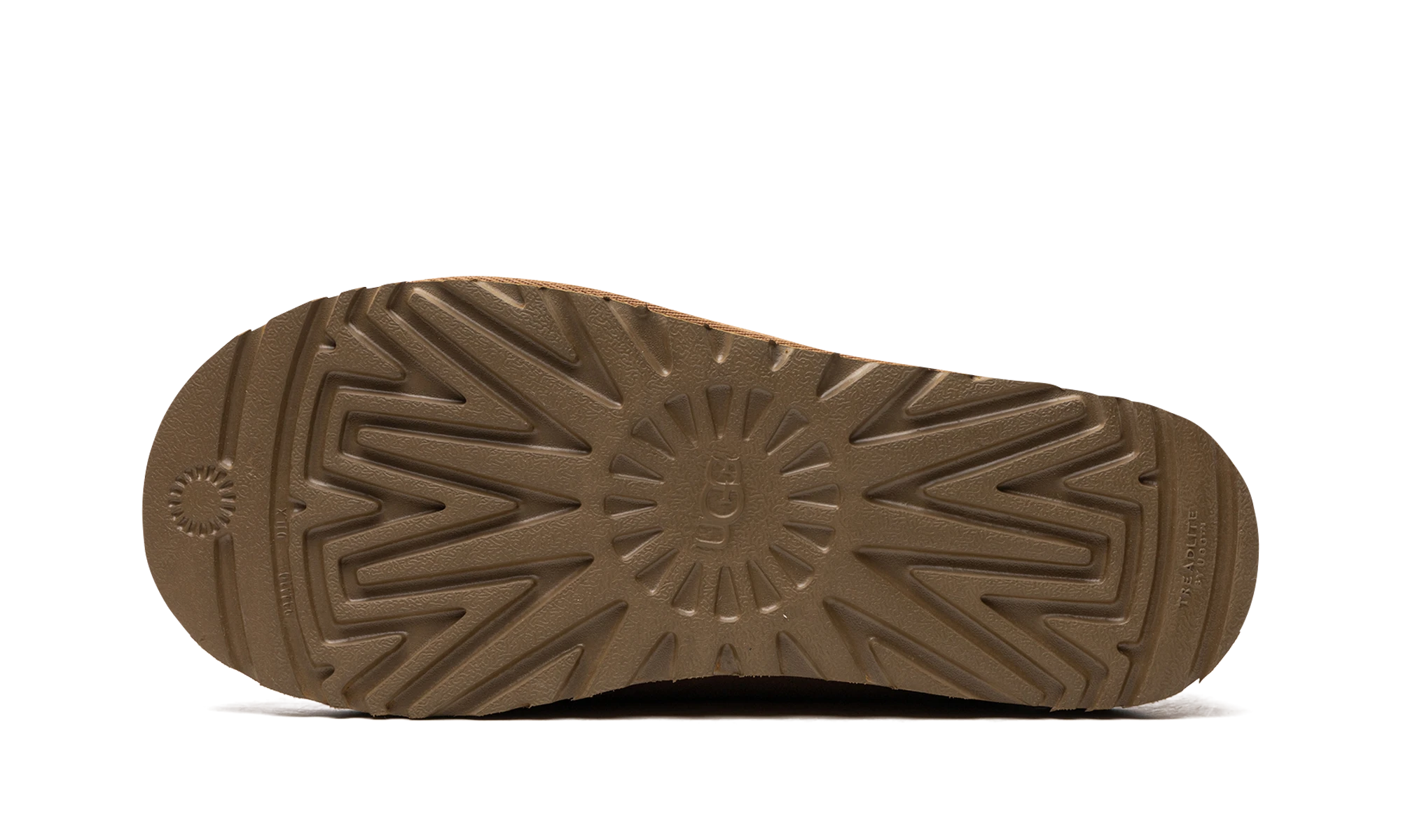 Semelle extérieure en caoutchouc de la UGG Tasman Slipper Chestnut.