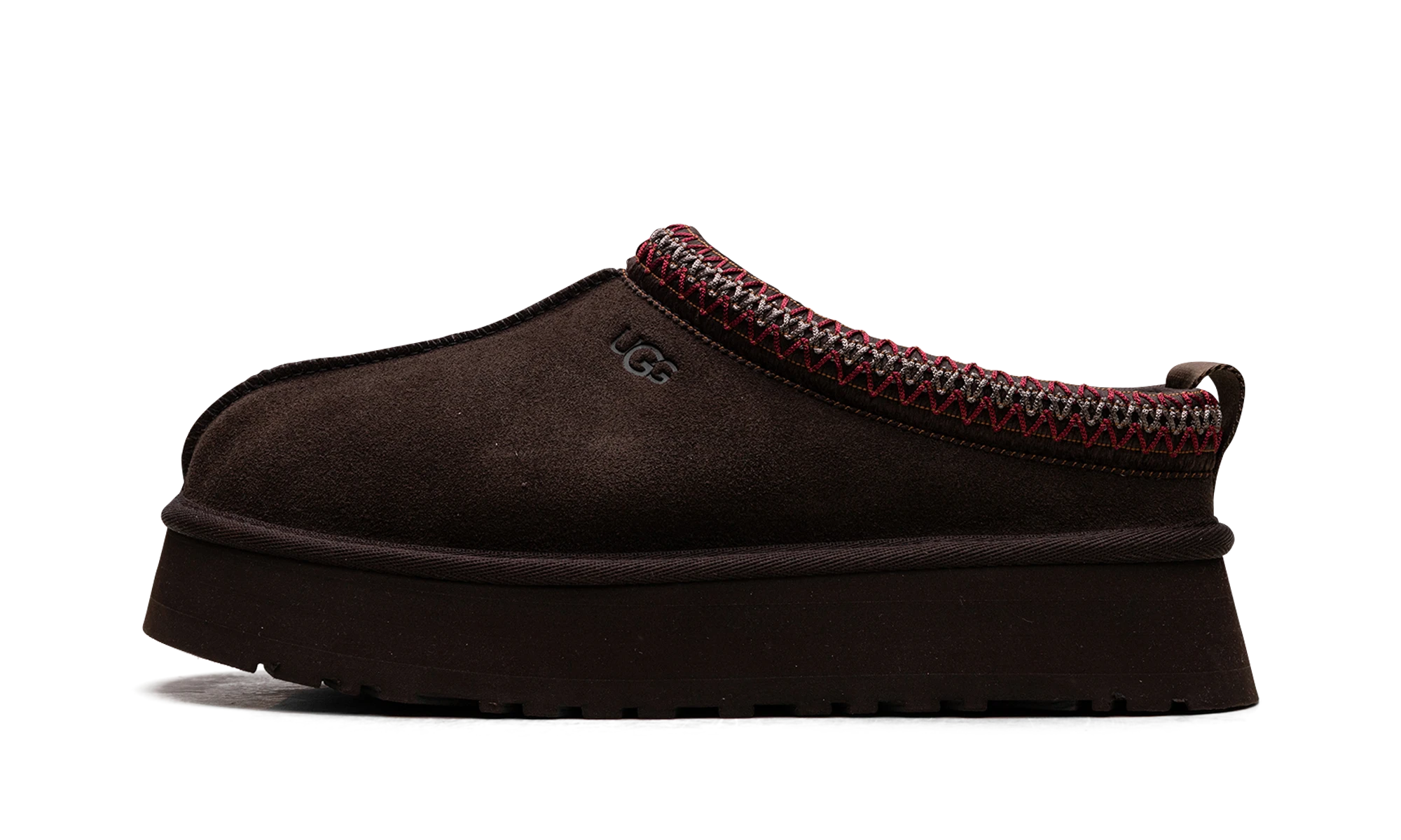 Détail du côté intérieur de la pantoufle UGG Tazz II Slipper Dusted Cocoa multicolore.