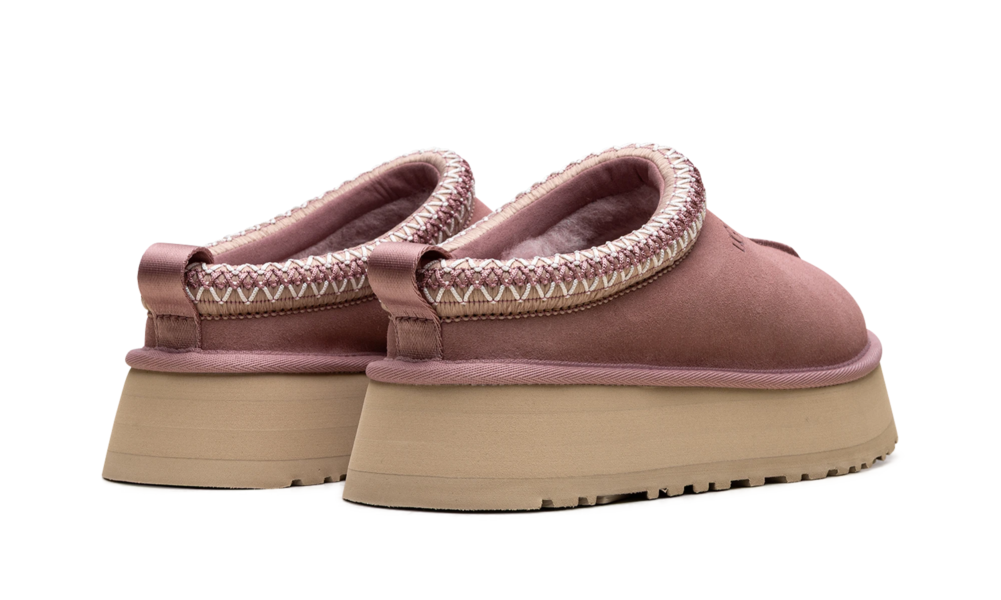 Vue arrière des talons de la UGG Tazz II Slipper Pink Dawn.