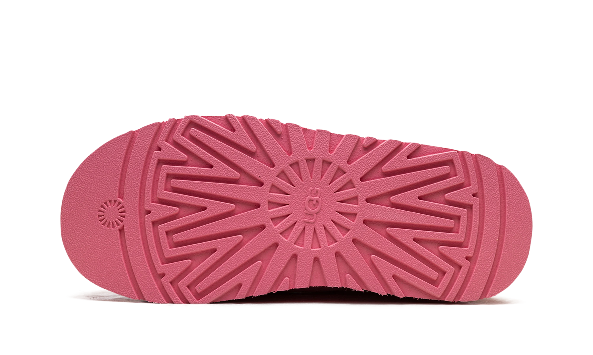 Semelle extérieure en caoutchouc de la UGG Tazz Love '25 Slipper Tropical Pink.