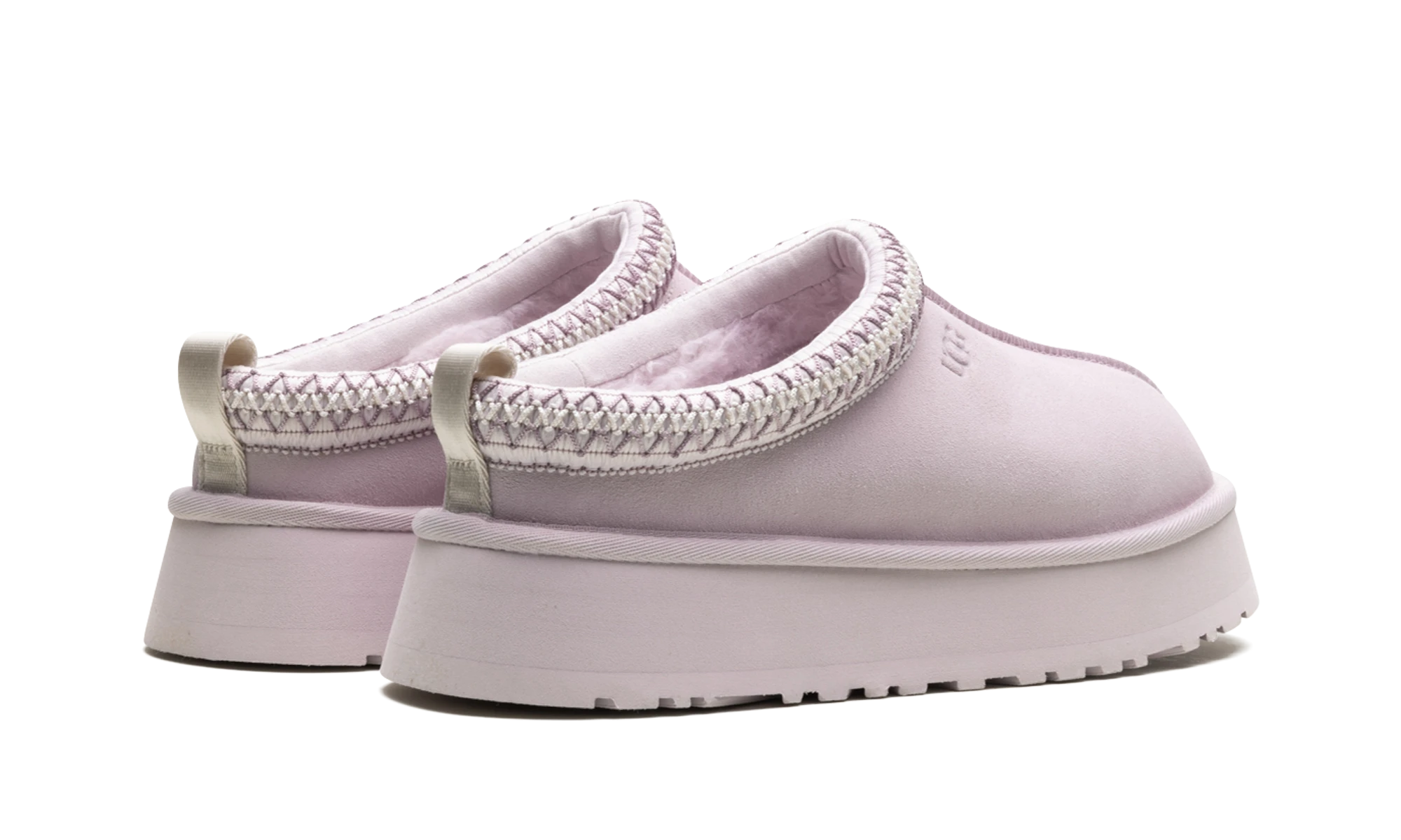 Vue arrière des talons de la UGG Tazz Slipper Bay Fog.