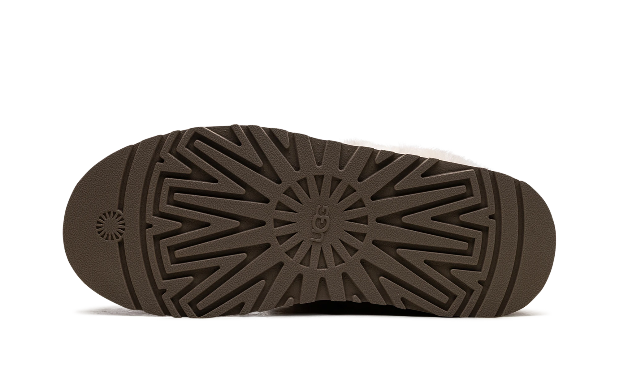 Semelle extérieure en caoutchouc de la UGG Tazzelle Slipper Chestnut.