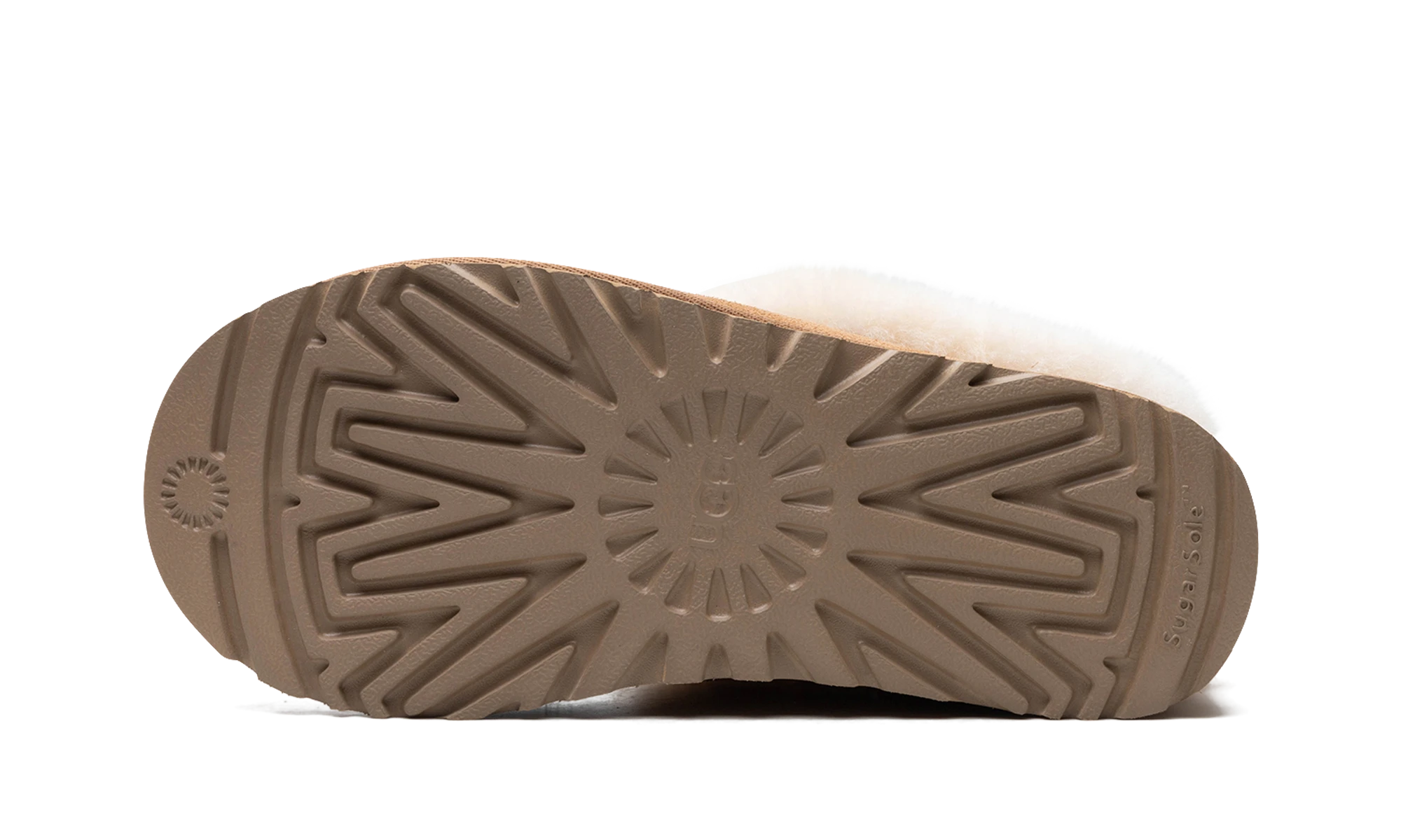 Semelle extérieure en caoutchouc de la UGG Tazzette Slipper Chestnut.