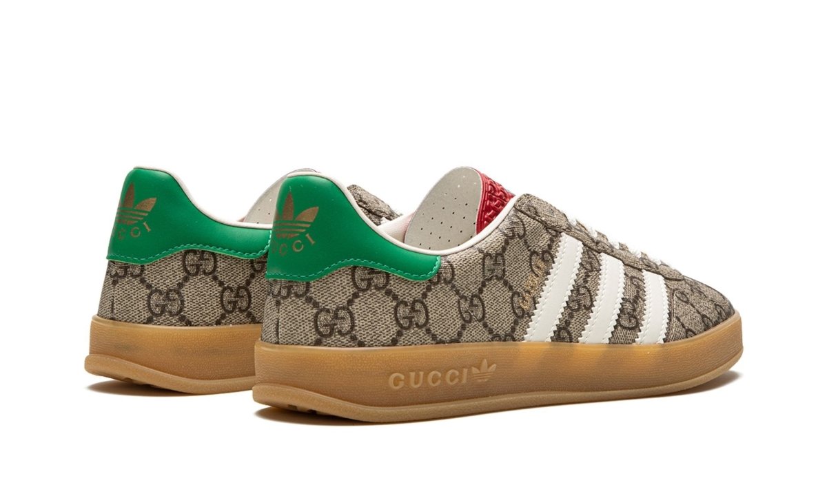 x Gucci Gazelle Beige GG Monogram