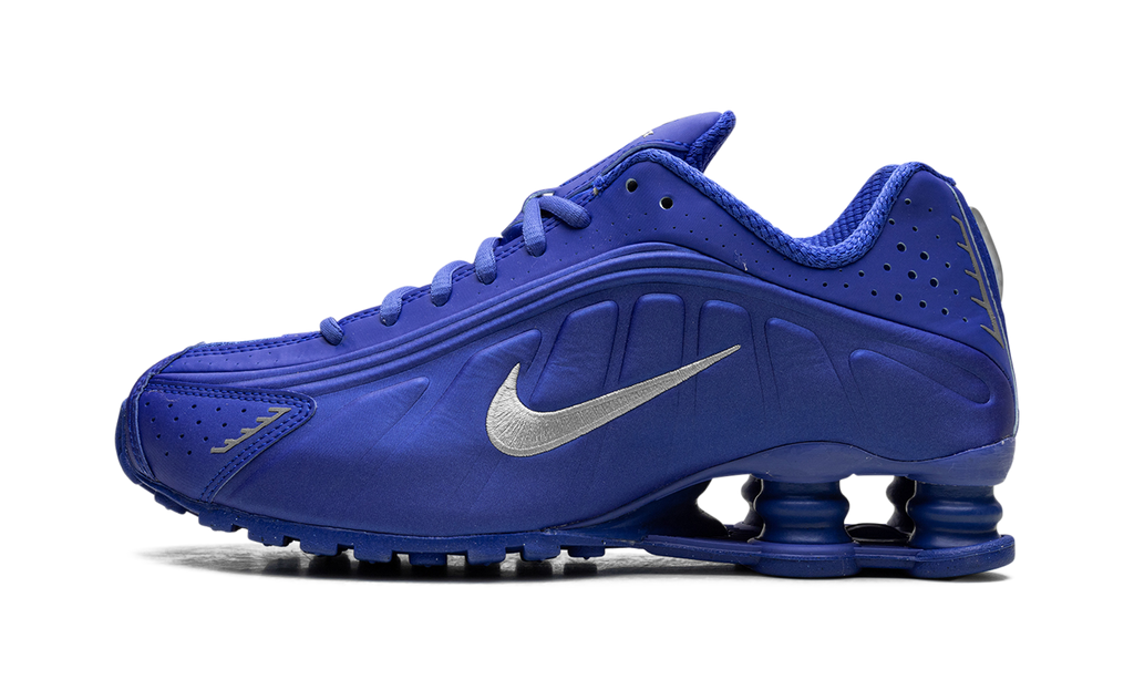 Shox R4 Racer Blue Metallic Silver